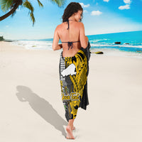 Custom Hawaii Kahoolawe Island Sarong Hawaiian Warrior and Kakau Symbols Abstract Tattoo LT03 - Polynesian Pride