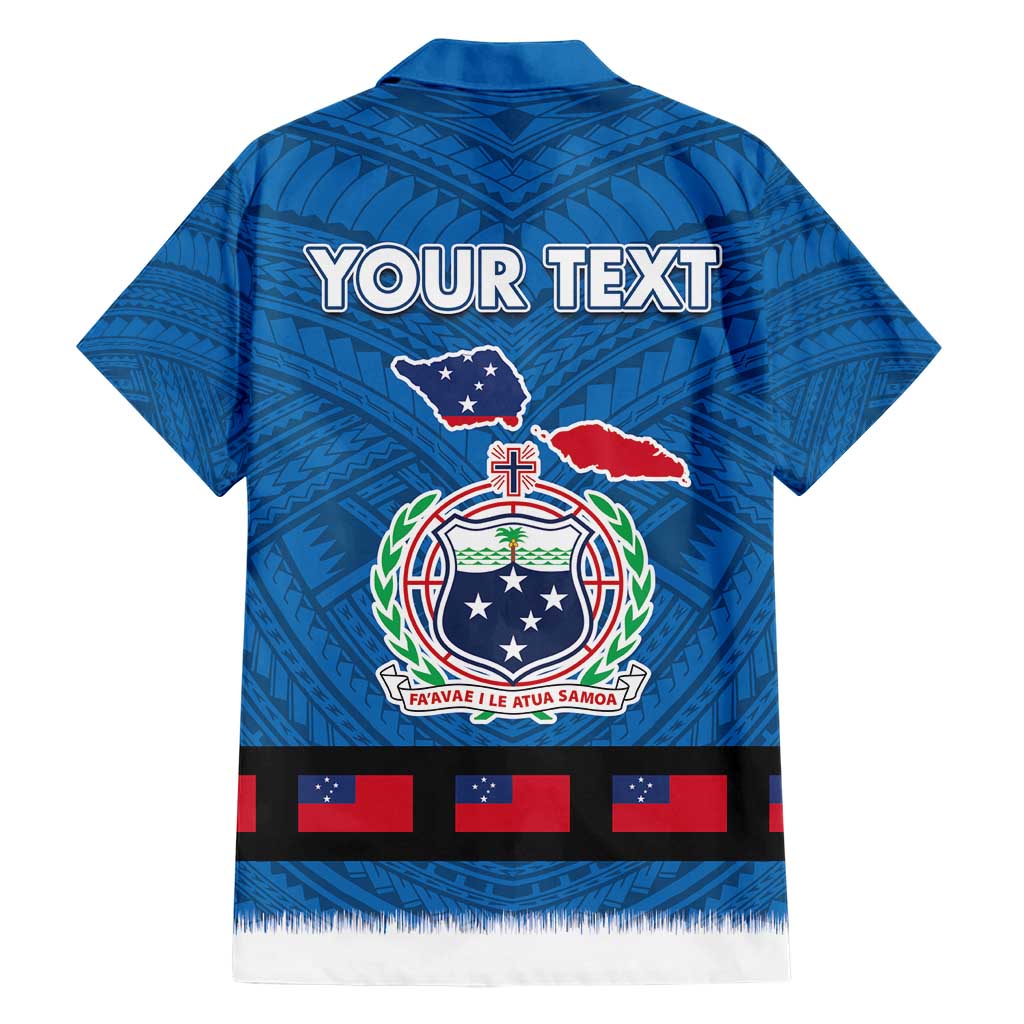 Samoa Merry Christmas Family Matching Short Sleeve Bodycon Dress and Hawaiian Shirt Santa Suit Style With Tatau Tattoo Pattern LT03 - Polynesian Pride
