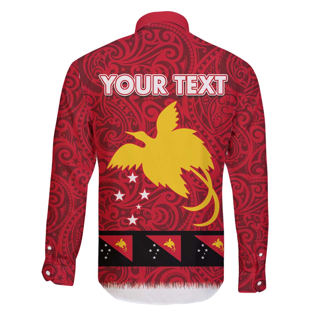 Papua New Guinea Merry Christmas Family Matching Long Sleeve Bodycon Dress and Hawaiian Shirt Santa Suit Style With Melanesian Pattern LT03 - Polynesian Pride