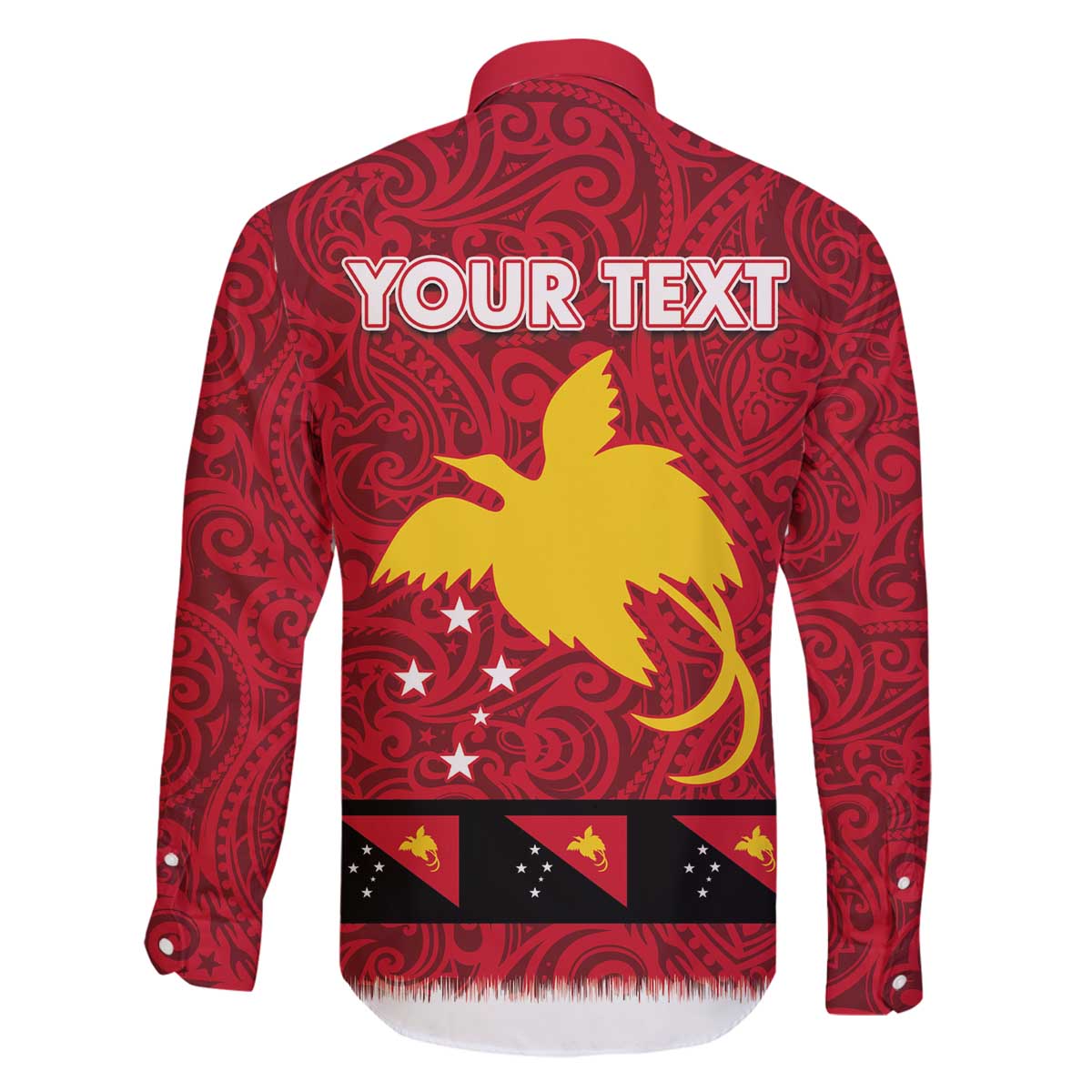 Papua New Guinea Merry Christmas Family Matching Off The Shoulder Long Sleeve Dress and Hawaiian Shirt Santa Suit Style With Melanesian Pattern LT03 - Polynesian Pride