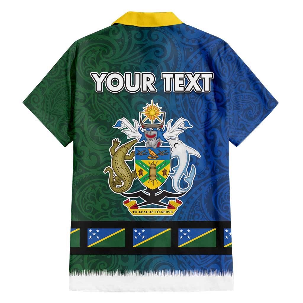 Solomon Islands Merry Christmas Family Matching Off Shoulder Short Dress and Hawaiian Shirt Santa Suit Style With Melanesian Pattern LT03 - Polynesian Pride