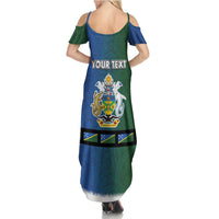 Solomon Islands Merry Christmas Family Matching Summer Maxi Dress and Hawaiian Shirt Santa Suit Style With Melanesian Pattern LT03 - Polynesian Pride