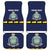 Niue Merry Christmas Car Mats Santa Suit Style With Hiapo Pattern