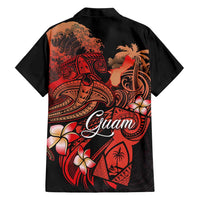 Guam Tribal Chamorro Family Matching Summer Maxi Dress and Hawaiian Shirt Polynesian Shark with Plumeria and Sea Vibe LT03 - Polynesian Pride