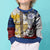 Hawaii Lutheran High School Kid Ugly Christmas Sweater Kakau Pattern Splash Style LT03 - Polynesian Pride
