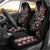 Aotearoa Toitu Te Tiriti-Honour the Treaty Car Seat Cover Maori Taniwha Haka with Taniko and Tukutuku