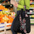 Aotearoa Toitu Te Tiriti-Honour the Treaty Grocery Bag Maori Taniwha Haka with Taniko and Tukutuku