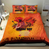 Australia and New Zealand ANZAC Day Bedding Set Soldiers Memories - Red Poppies with Aboriginal and Maori Art LT03 - Polynesian Pride