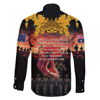 Australia ANZAC Day Family Matching Long Sleeve Bodycon Dress and Hawaiian Shirt Forever in My Thoughts LT03 - Polynesian Pride