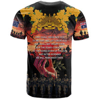 Australia ANZAC Day T Shirt Forever in My Thoughts