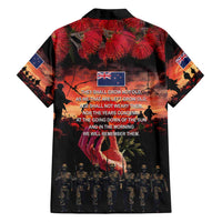 New Zealand ANZAC Day Family Matching Off Shoulder Maxi Dress and Hawaiian Shirt Forever in My Thoughts LT03 - Polynesian Pride