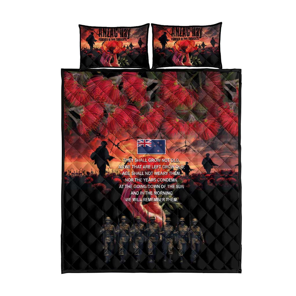 New Zealand ANZAC Day Quilt Bed Set Forever in My Thoughts LT03 - Polynesian Pride