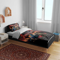 New Zealand ANZAC Day Bedding Set Tui Bird and Kiwi Bird Soldier - Forever in My Thoughts