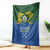 Solomon Islands Blanket The Guardians-Tribal Crocodile and Shark Melanesian Tattoo