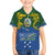 Solomon Islands Family Matching Summer Maxi Dress and Hawaiian Shirt The Guardians-Tribal Crocodile and Shark Melanesian Tattoo