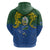 Solomon Islands Hoodie The Guardians-Tribal Crocodile and Shark Melanesian Tattoo