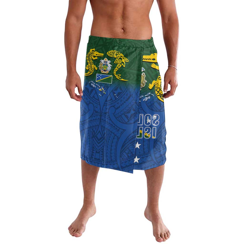 Solomon Islands Lavalava The Guardians-Tribal Crocodile and Shark Melanesian Tattoo