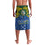 Solomon Islands Lavalava The Guardians-Tribal Crocodile and Shark Melanesian Tattoo