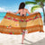 Hawaii Hibiscus Sarong Turtles and Tribal Motifs Vintage Floral Style