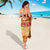 Hawaii Hibiscus Sarong Turtles and Tribal Motifs Vintage Floral Style