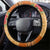 Hawaii Hibiscus Steering Wheel Cover Turtles and Tribal Motifs Vintage Floral Style
