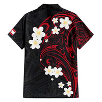 French Polynesia Tiare Day Family Matching Off Shoulder Maxi Dress and Hawaiian Shirt Seal and Polynesian Pattern