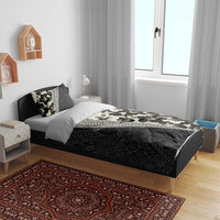 Bula Hibiscus Festival Bedding Set Tapa Pattern Half Style