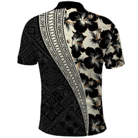Bula Hibiscus Festival Polo Shirt Tapa Pattern Half Style