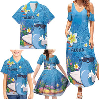 Aloha Hawaiian Monk Seal Family Matching Summer Maxi Dress and Hawaiian Shirt Polynesian Tattoo The Ocean and Undersea Vibe LT03 - Polynesian Pride