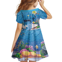 Aloha Hawaiian Monk Seal Family Matching Tank Maxi Dress and Hawaiian Shirt Polynesian Tattoo The Ocean and Undersea Vibe LT03 - Polynesian Pride