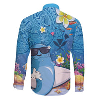 Aloha Hawaiian Monk Seal Family Matching Tank Maxi Dress and Hawaiian Shirt Polynesian Tattoo The Ocean and Undersea Vibe LT03 - Polynesian Pride