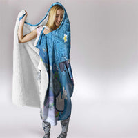 Aloha Hawaiian Monk Seal Hooded Blanket Polynesian Tattoo The Ocean and Undersea Vibe