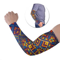 Kolose-Tuvalu Crochet Arm Sleeves with Polynesian and Pacific Tattoos - Polynesian Pride