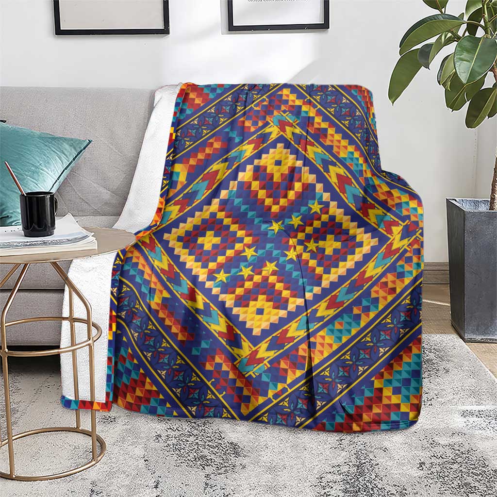 Kolose-Tuvalu Crochet Blanket with Polynesian and Pacific Tattoos - Polynesian Pride