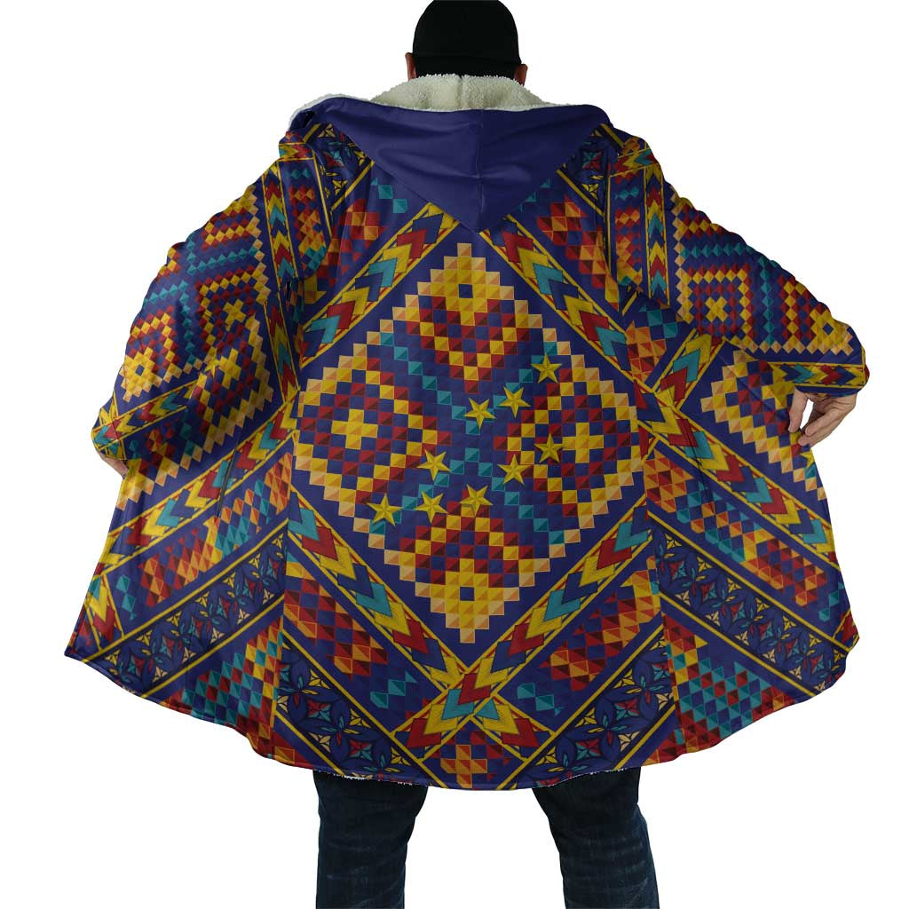 Kolose-Tuvalu Crochet Cloak with Polynesian and Pacific Tattoos - Polynesian Pride