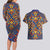 Kolose-Tuvalu Crochet Couples Matching Long Sleeve Bodycon Dress and Hawaiian Shirt with Polynesian and Pacific Tattoos - Polynesian Pride