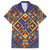 Kolose-Tuvalu Crochet Family Matching Off The Shoulder Long Sleeve Dress and Hawaiian Shirt with Polynesian and Pacific Tattoos - Polynesian Pride