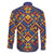 Kolose-Tuvalu Crochet Family Matching Off The Shoulder Long Sleeve Dress and Hawaiian Shirt with Polynesian and Pacific Tattoos - Polynesian Pride