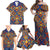 Kolose-Tuvalu Crochet Family Matching Off Shoulder Maxi Dress and Hawaiian Shirt with Polynesian and Pacific Tattoos - Polynesian Pride