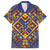 Kolose-Tuvalu Crochet Family Matching Off Shoulder Maxi Dress and Hawaiian Shirt with Polynesian and Pacific Tattoos - Polynesian Pride