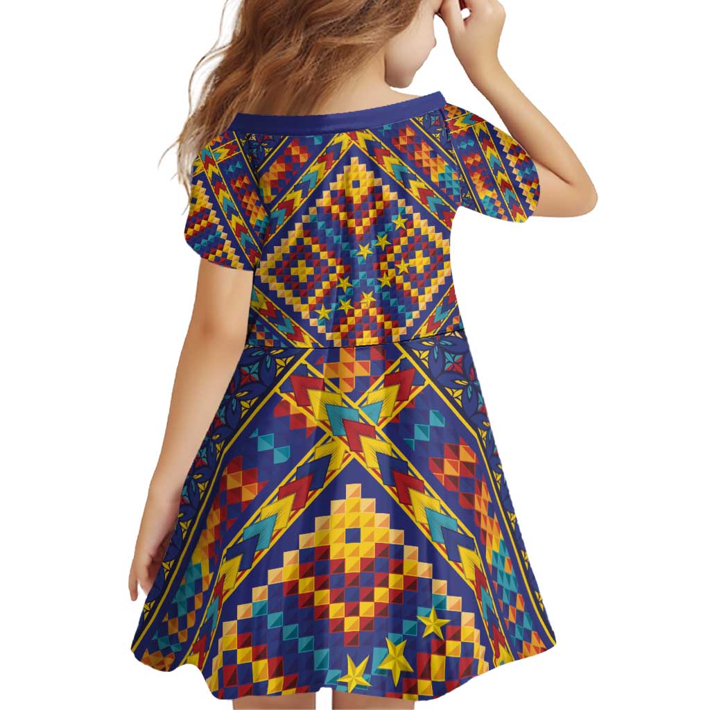 Kolose-Tuvalu Crochet Family Matching Off Shoulder Short Dress and Hawaiian Shirt with Polynesian and Pacific Tattoos LT03 - Polynesian Pride