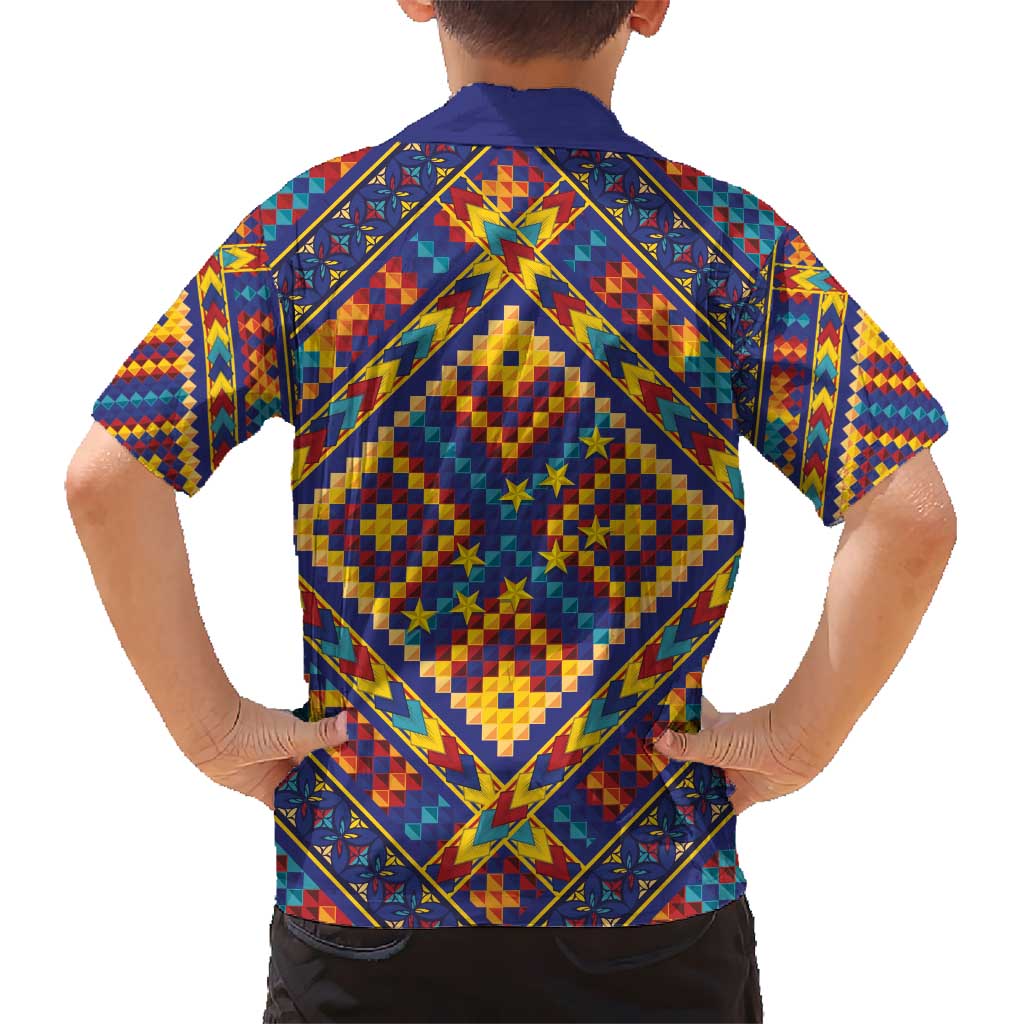 Kolose-Tuvalu Crochet Hawaiian Shirt with Polynesian and Pacific Tattoos - Polynesian Pride