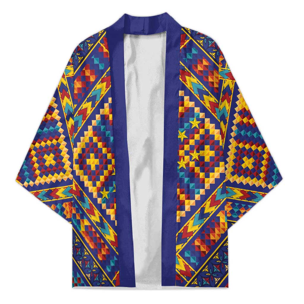 Kolose-Tuvalu Crochet Kimono with Polynesian and Pacific Tattoos - Polynesian Pride