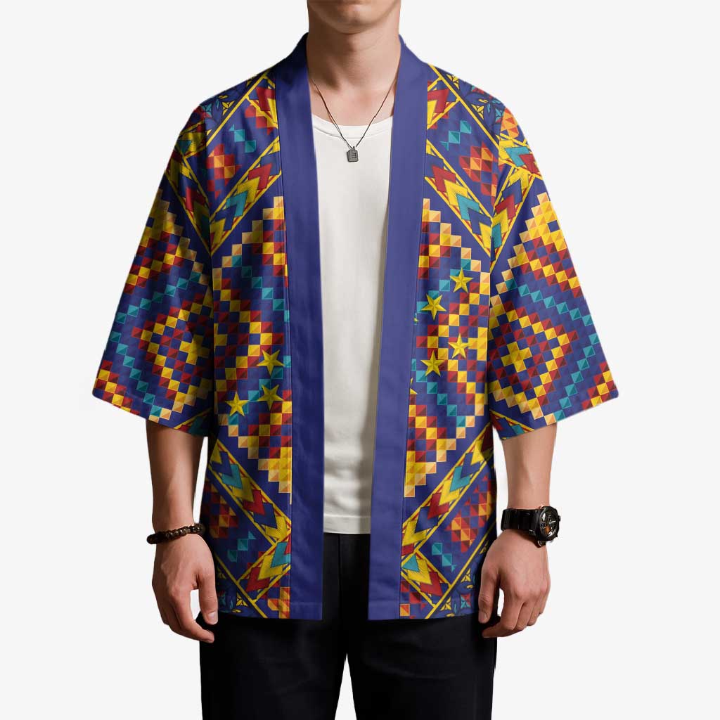 Kolose-Tuvalu Crochet Kimono with Polynesian and Pacific Tattoos - Polynesian Pride