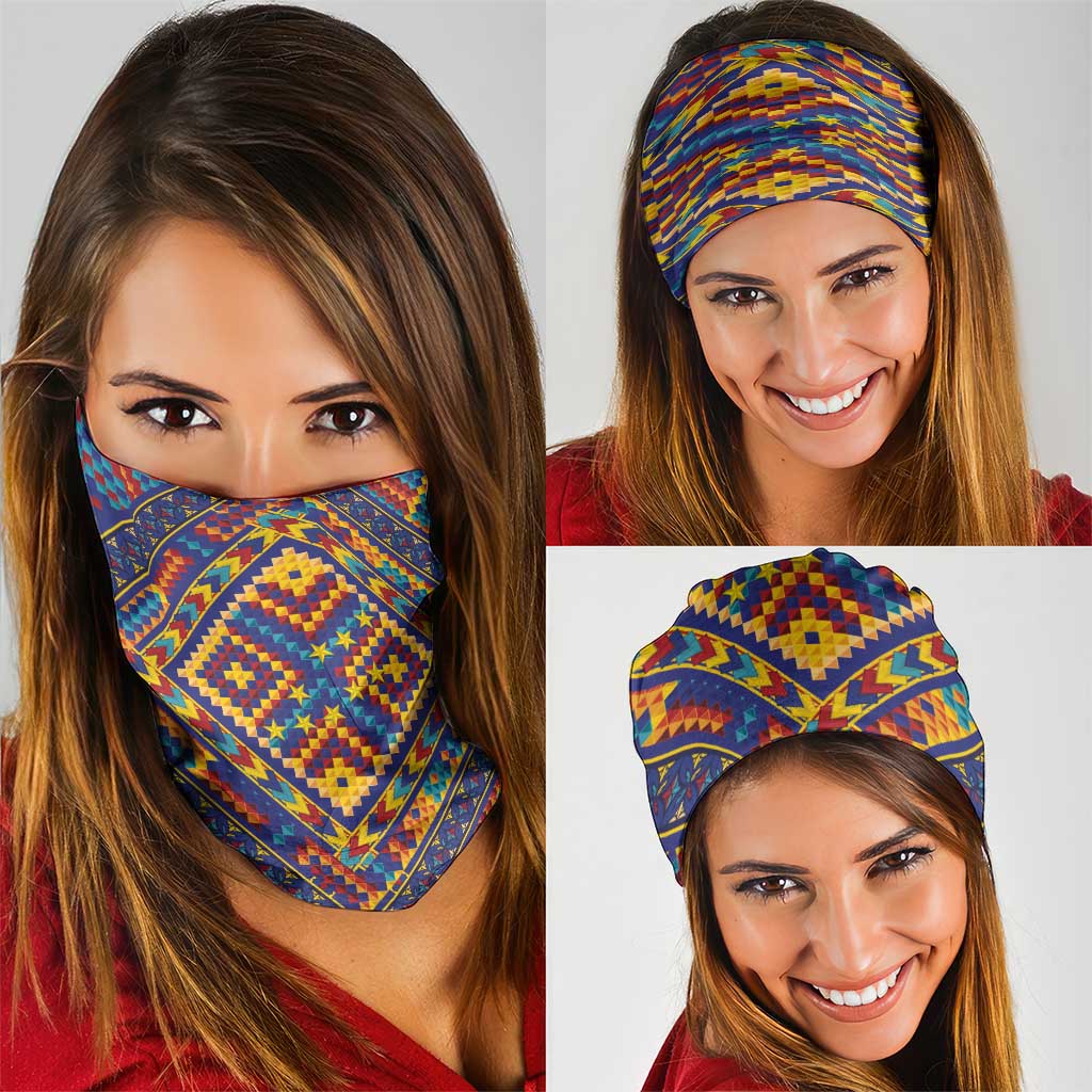 Kolose-Tuvalu Crochet Neck Gaiter with Polynesian and Pacific Tattoos - Polynesian Pride