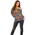 Kolose-Tuvalu Crochet Off Shoulder Sweater with Polynesian and Pacific Tattoos - Polynesian Pride