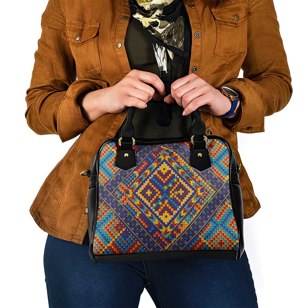 Kolose-Tuvalu Crochet Shoulder Handbag with Polynesian and Pacific Tattoos - Polynesian Pride