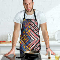 Tuvaluan and New Zealand Culture Apron The Art of Kolose and Taniko LT03 - Polynesian Pride