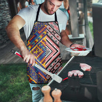 Tuvaluan and New Zealand Culture Apron The Art of Kolose and Taniko LT03 - Polynesian Pride