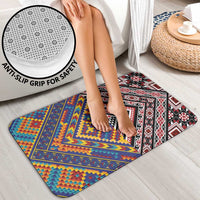 Tuvaluan and New Zealand Culture Bathroom Set The Art of Kolose and Taniko LT03 - Polynesian Pride